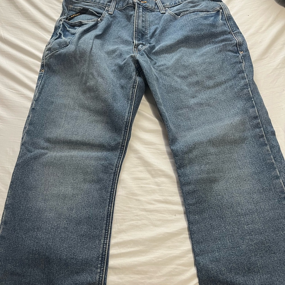 Ariat Men’s Rebar M4 Relaxed Bootcut Jean 36x30